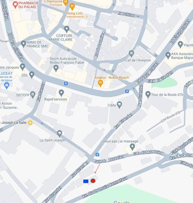 Appartement T2 Centre Rodez La Lutz Ngoại thất bức ảnh